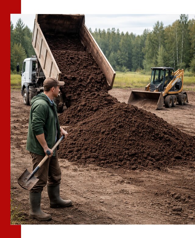 Купить верховой торф с доставкой в Ишимбае для садоводства и растений