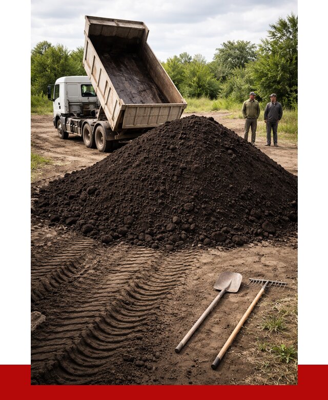 Купить чернозем навалом в Ишимбае от 1217 р. за куб | ПРОНЕРУДШмб