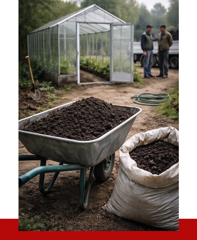 Чернозем для теплицы в Ишимбае с доставкой от 1521 р. | ПРОНЕРУДШмб