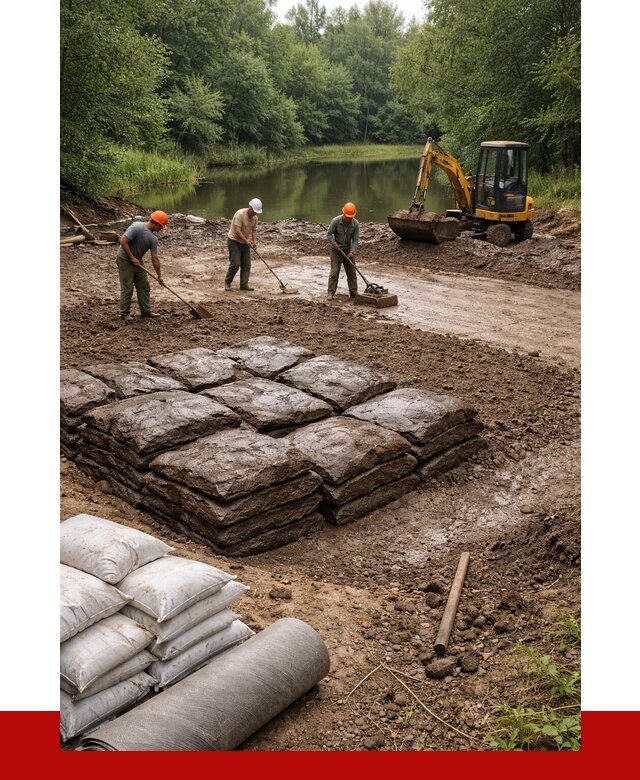 Купить глину для пруда в Ишимбае от 4563 р. с доставкой | ПРОНЕРУДШмб