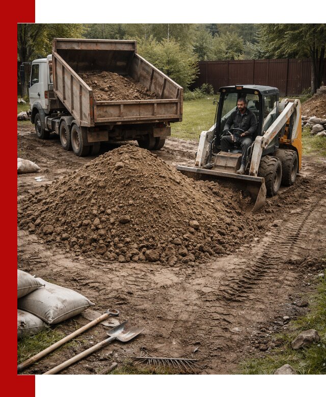 Суглинок для планировки участков в Ишимбае с доставкой и выгрузкой