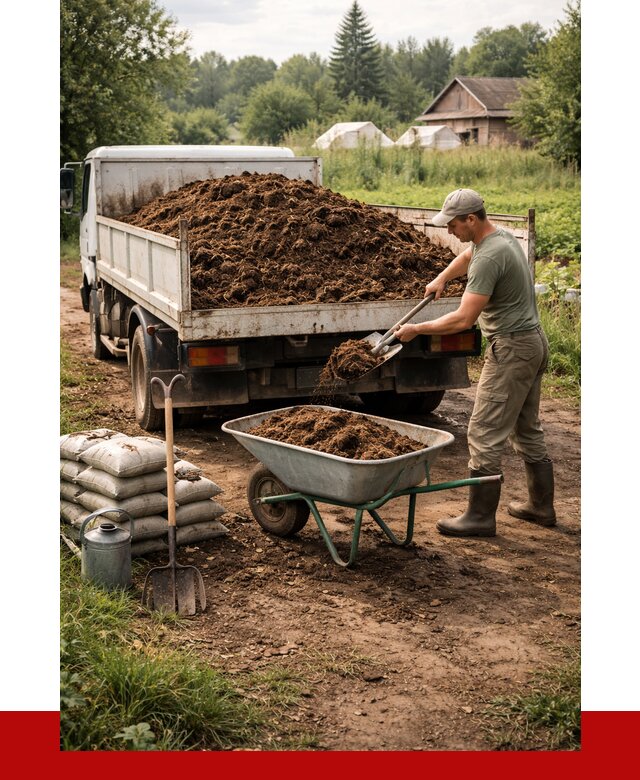 Купить коровий навоз с доставкой в Ишимбае от 1825 р. | ПРОНЕРУДШмб