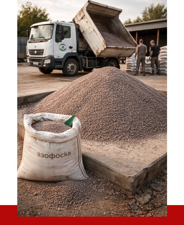 Купить азофоска в Ишимбае с доставкой от 1217 р. за куб | ПРОНЕРУДШмб