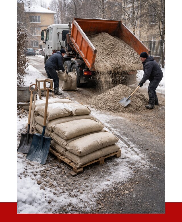 Противогололедные материалы оптом в Ишимбае от 4259 р. | ПРОНЕРУДШмб