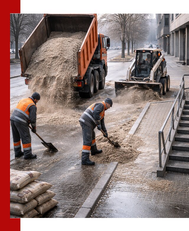 Поставка противогололедных материалов в Ишимбае