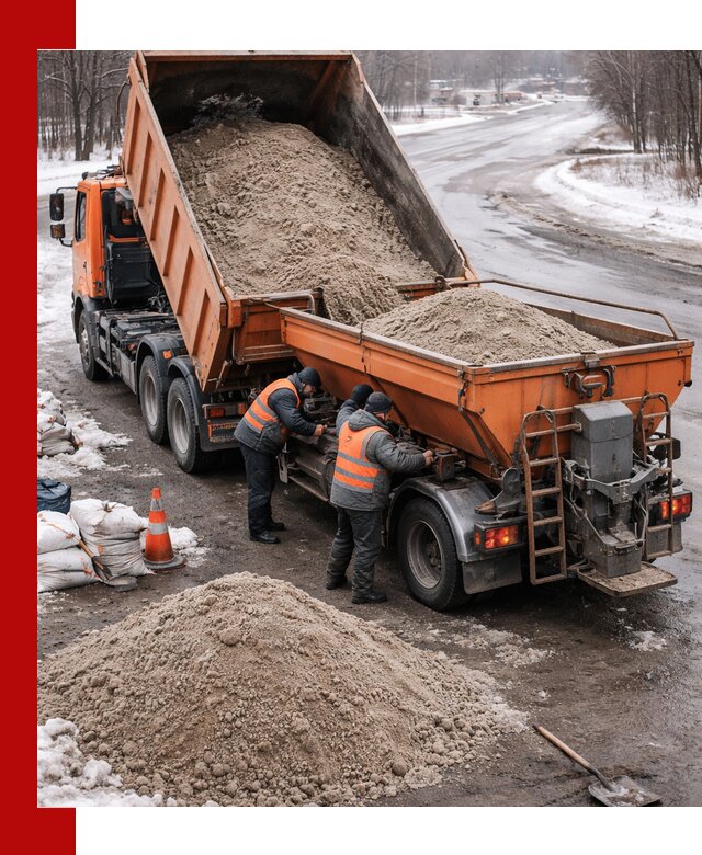 Поставка и вывоз пескосоля в Ишимбае оптом и в розницу
