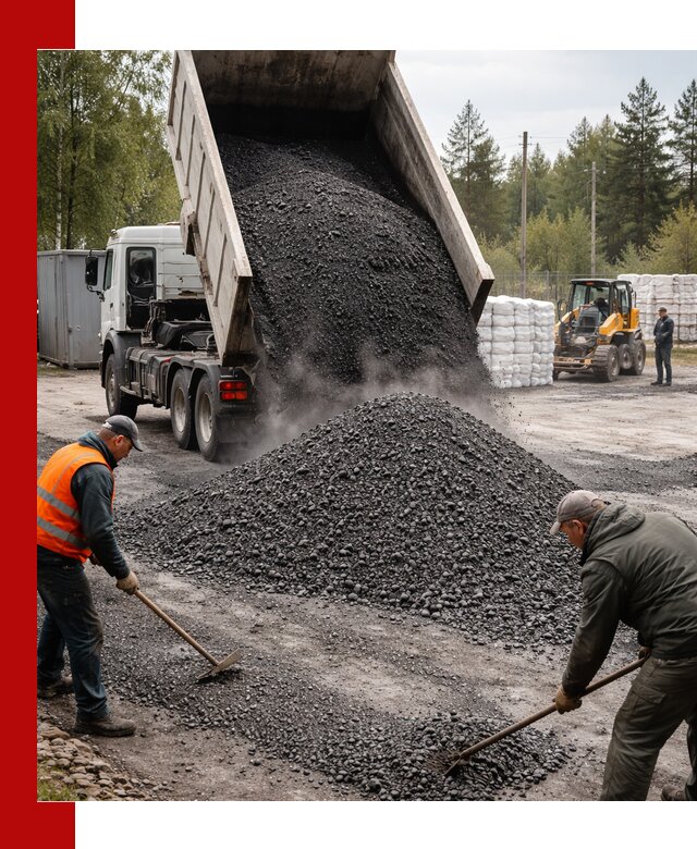 Доставка и продажа асфальтного гранулята в Ишимбае