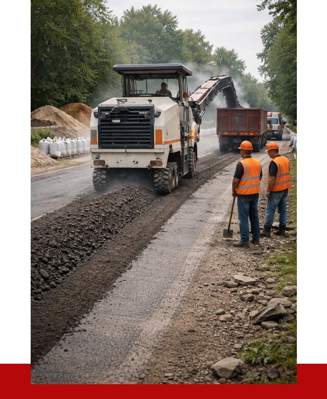 Фрезерованный асфальт в Ишимбае от 2231 р./куб. | ПРОНЕРУДШмб