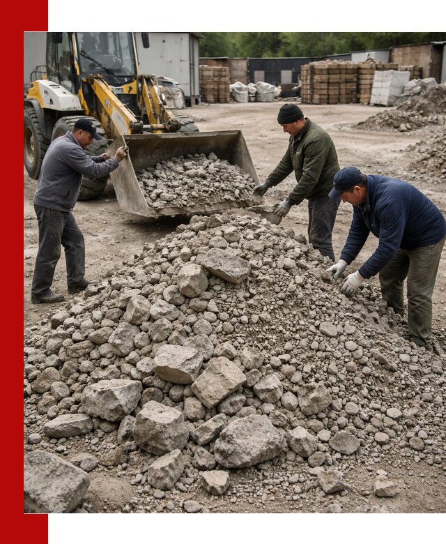 Демонтаж и вывоз бой бетона в Ишимбае