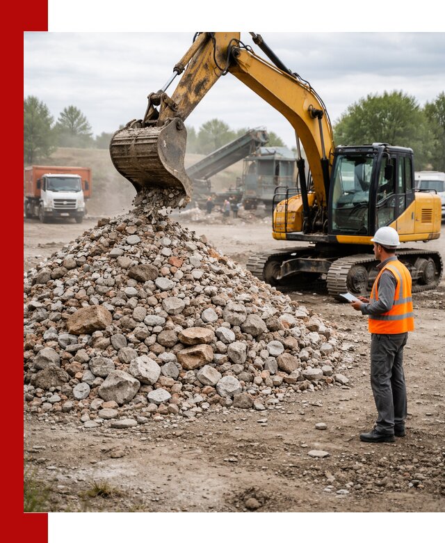 Доставка и вывоз строительного боя в Ишимбае