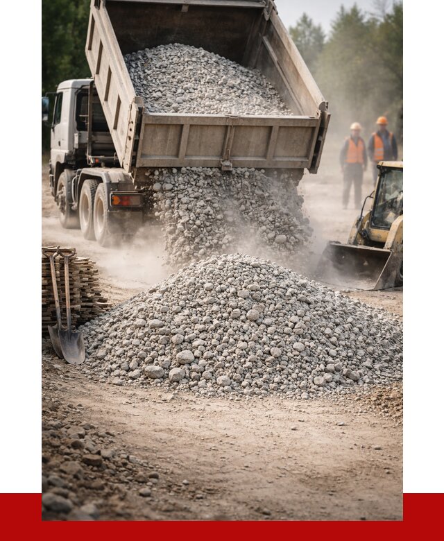 Купить дробленый бетон в Ишимбае от 1724 р./куб | ПРОНЕРУДШмб