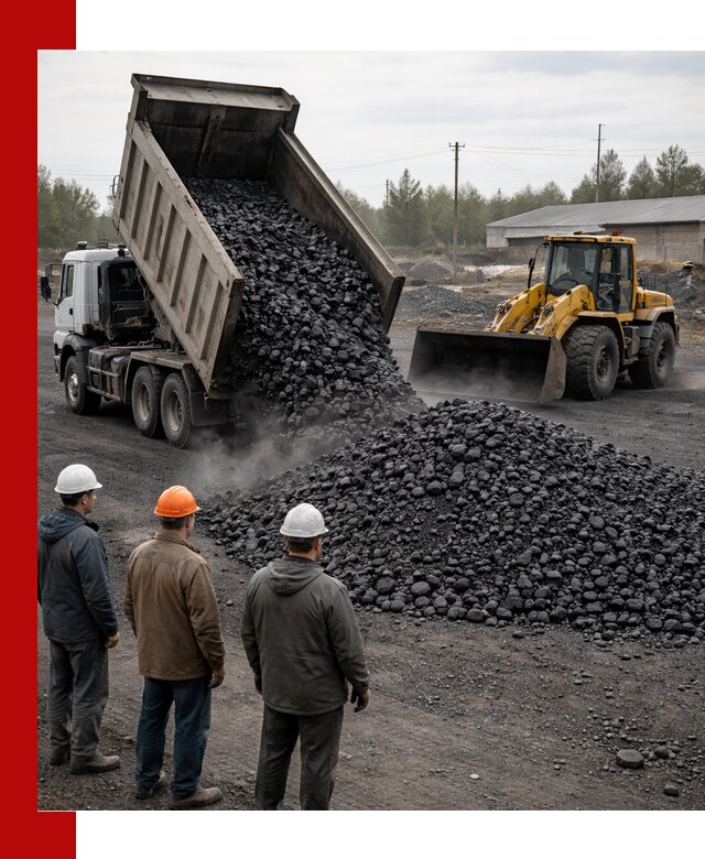 Доставка угля антрацита в Ишимбае с самосвалами и погрузкой