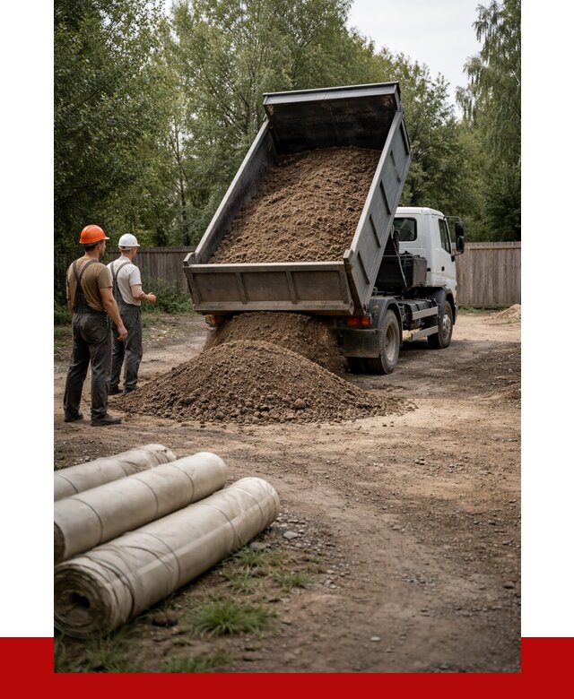 Доставка сыпучих материалов самосвалом в [cvi] от 4259 р. | ПРОНЕРУДШмб