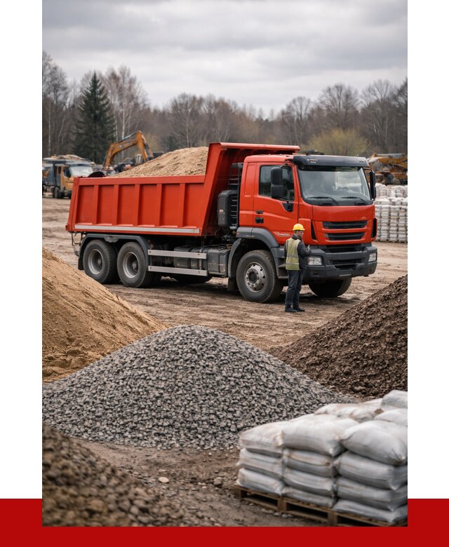 Доставка самосвалом 25 кубов в Ишимбае от 7606 р. | ПРОНЕРУДШмб