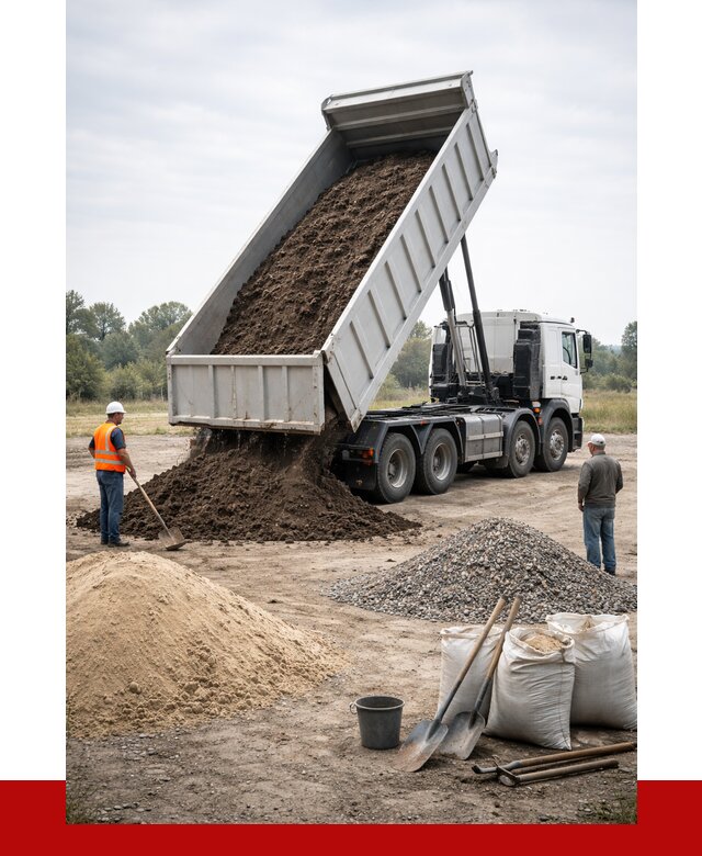 Доставка самосвалом 30 кубов в Ишимбае от 8620 р. | ПРОНЕРУДШмб