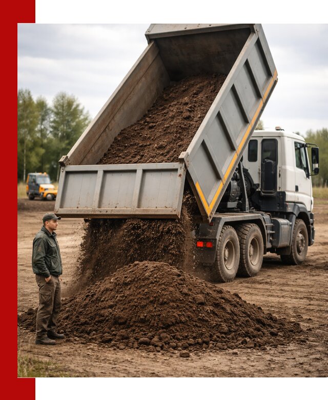 Аренда самосвала с водителем в Ишимбае для сыпучих грузов и навоза