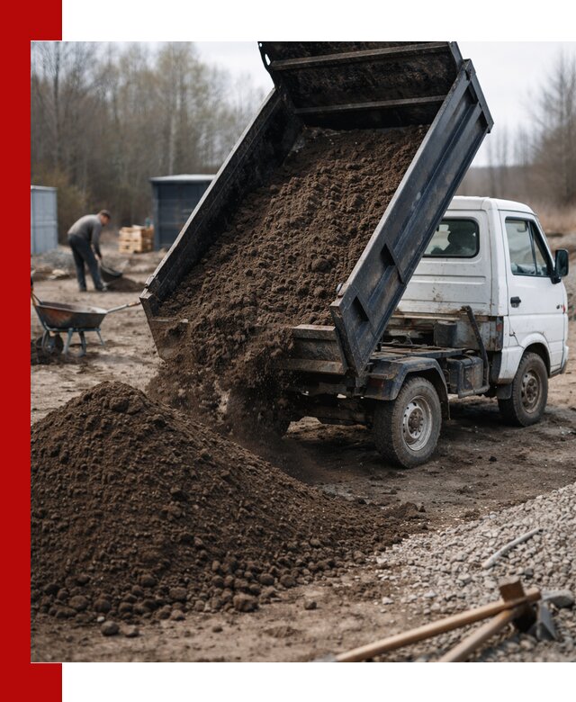 Аренда минисамосвала в Ишимбае для доставки сыпучих материалов