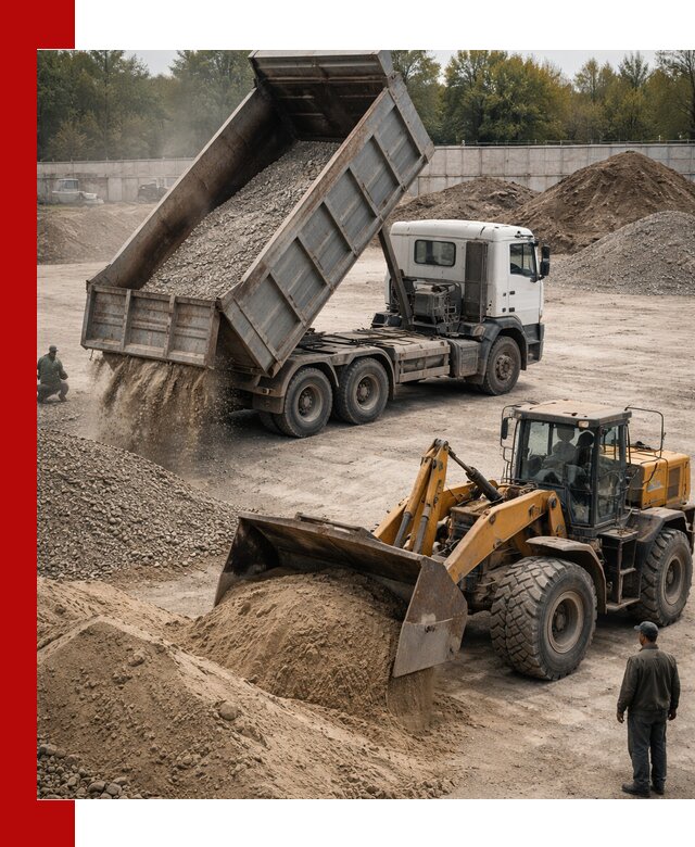 Перевозка сыпучих грузов самосвалами и бортовыми в Ишимбае