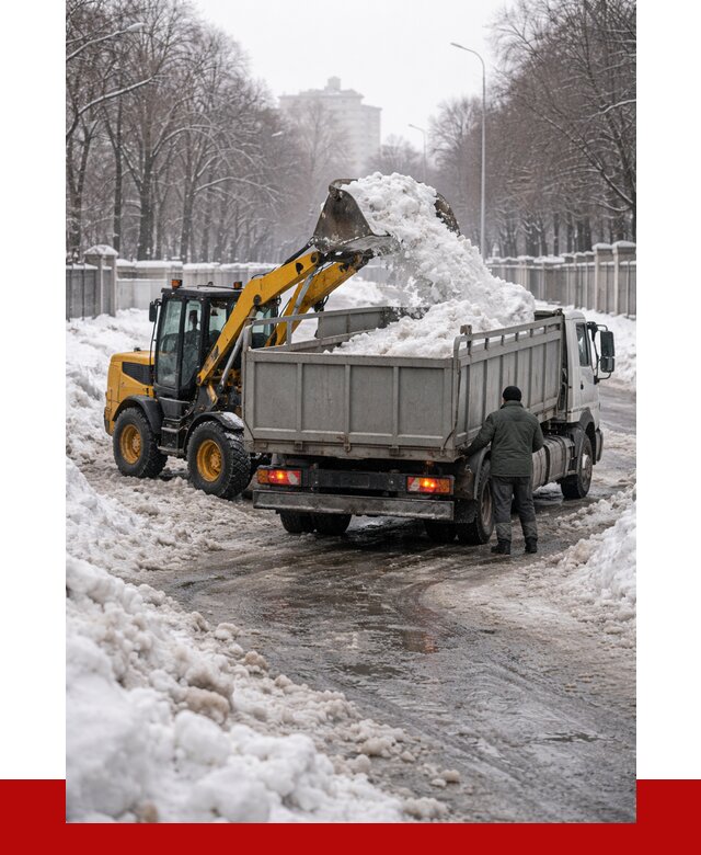 Вывоз снега с погрузкой в Ишимбае от 3549 р. ПРОНЕРУДШмб