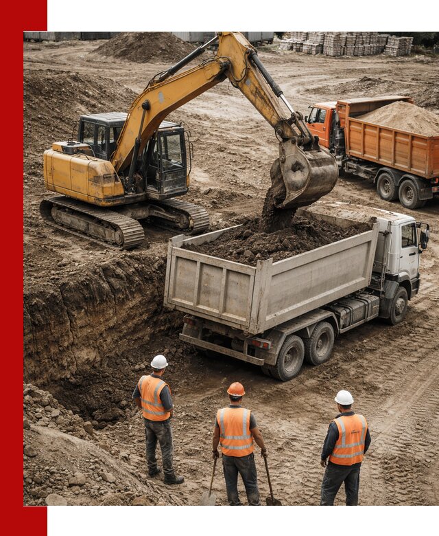 Разработка грунта для строительства и благоустройства в Ишимбае