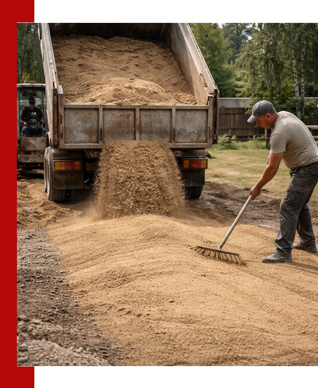 Отсыпка участка песком в Ишимбае быстро и качественно