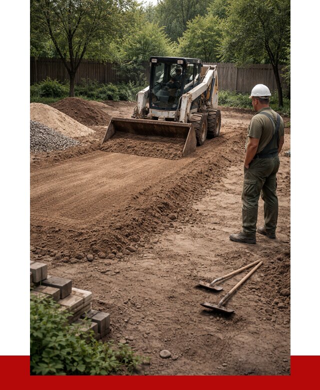 Выравнивание участка под ключ в Ишимбае от 3549 р. | ПРОНЕРУДШмб