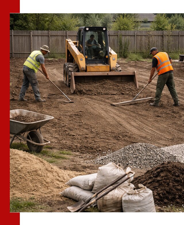 Выравнивание участка под строительство и благоустройство в Ишимбае